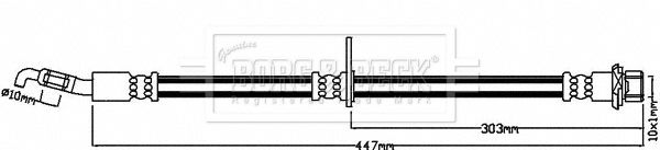 BORG & BECK Jarruletku BBH8235